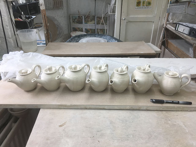 Miniature teapots